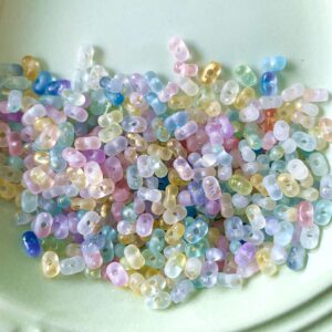 13-randomly mixed colors / Size about 4*6mm