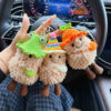 oly-8f36a95d4ccba6050a96c192b1050ca1 Wholesale Plush Cartoon Potato Car Keychain Trendy Cute Bag Charm Birthday Gift Decorative Accessory