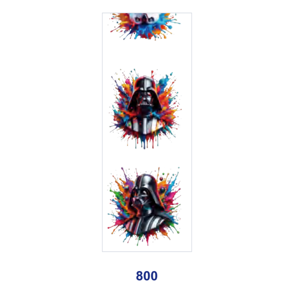 Wholesale 2/8/16pcs Color Splash Cartoon Hero & Character Art Print Pen and Bookmark Stickers UV DTF Wraps OLY Exclusive