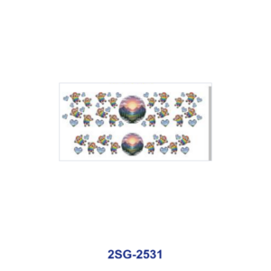 2SG-2531 / 8pcs / 16*7cm