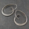 Wholesale Electroplated Alloy Spiral Exaggerated Large Circle Earrings Stylish Party Everyday Jewelry Gift