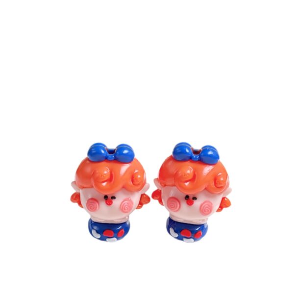 Wholesale Silicone Cartoon Lilith Loose Beads for DIY Phone Charm Keychain Jewelry Accessory