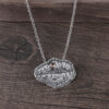 oly-90070cb52efd535146d6c6e9efe27704 Wholesale Vintage Zircon Pendant Necklace Tree River Mountain Landscape Antique Silver Alloy Party Gift Jewelry Accessory