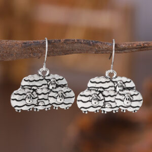 a pair of earrings