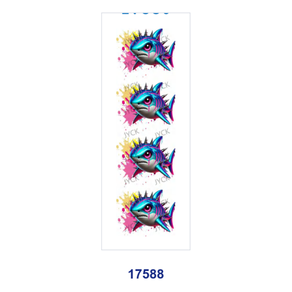 oly-90194595a150a3a02ad1560af39aa2b5 Wholesale 2/8/16pcs Neon Gra Gothic Cute Monster Animal Pen and Bookmark Stickers UV DTF Wraps