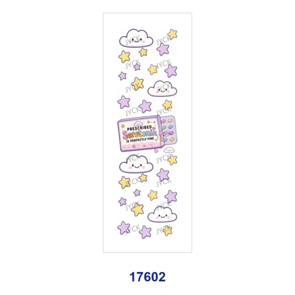 oly-903103748ae9835d878ff436685fcd42 Wholesale 2/8/16pcs Macaron Pastel Cute Cartoon Style Pen and Bookmark Stickers UV DTF Wraps