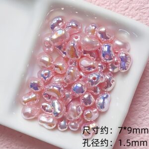 02-[pink] beans / (sold by piece) see picture for size