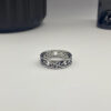 Wholesale Alloy Viking Rune Openwork Ring Silver Retro Bohemian Women S Jewelry Gift