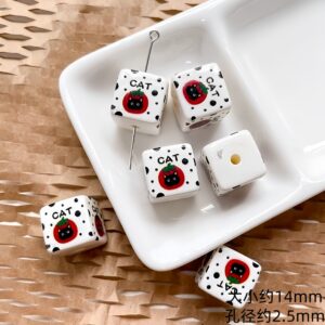 09-polka dot kitten / Sold by the piece