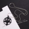 oly-9146a22c9dad66a29022e6b9e1d0ea9a Wholesale Vintage Pan God Sheep Head Pentagram Pendant Necklace Stylish Round Chain Jewelry Accessory Gift