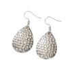 oly-915dacd951fadbc3917517bfd502154f Wholesale Alloy Teardrop Hammered Earrings Vintage Women S Daily Party Jewelry Fashion Accessory