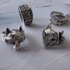 oly-91b2bf777d2b35002ca9656fdb48bba2 Wholesale Vintage Wolf Head Arrow Ring Adjustable Zinc Alloy Antique Finish Unisex Jewelry Accessory Good For Gift Or Resale