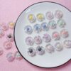 oly-91f14b9ff92789b01a65743ac24efc07 Wholesale Chic Acrylic Loose Beads, Light Purple UV Coated, DIY Phone Charm Keychain Craft Supply for Boutique Resale