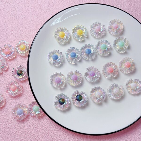 oly-91f14b9ff92789b01a65743ac24efc07 Wholesale Chic Acrylic Loose Beads, Light Purple UV Coated, DIY Phone Charm Keychain Craft Supply for Boutique Resale