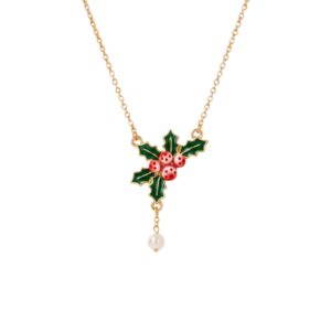 December flower necklace