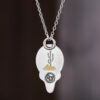 oly-9233d7e531caf50069469786f56d5630 Wholesale Retro Cactus Pendant Necklace Irregular Oil Drop Design Antique Silver Tone Chic Jewelry Accessory For Gift And Boutique Resale