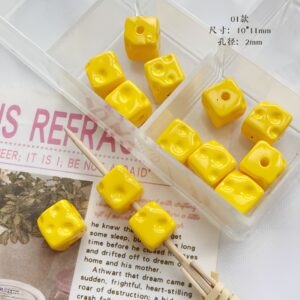 01-yellow / See pictures for size (sold by the piece)