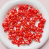 oly-92bc0e7d600f420e8321e754f0eac19a Wholesale UV Plated Acrylic Bear Loose Beads in Dark Pink for DIY Phone Chain Jewelry Making, Everyday Fashion Accessory