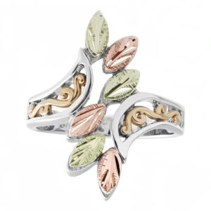 Wholesale Silver Tone Zinc Alloy Leaf Hollow Out Ring Women S Fashion Jewelry Accessory Boutique Gift
