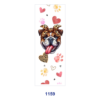 Wholesale 2/8/16pcs Variety Cute Dog Leopard Bow Paw Print Heart Floral Print Pen and Bookmark Stickers UV DTF Wraps OLY Exclusive