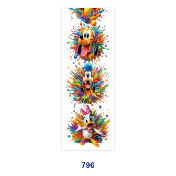 Wholesale 2/8/16pcs Color Splash Cartoon Hero & Character Art Print Pen and Bookmark Stickers UV DTF Wraps OLY Exclusive