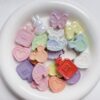 Wholesale Trendy Acrylic Cartoon Bunny Heart UV Colorful Loose Beads for DIY Hair Ties and Phone Charms