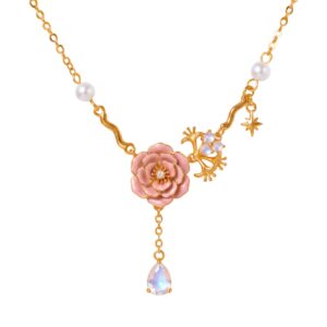 June Flower Necklace