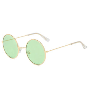 C4-gold frame transparent green film