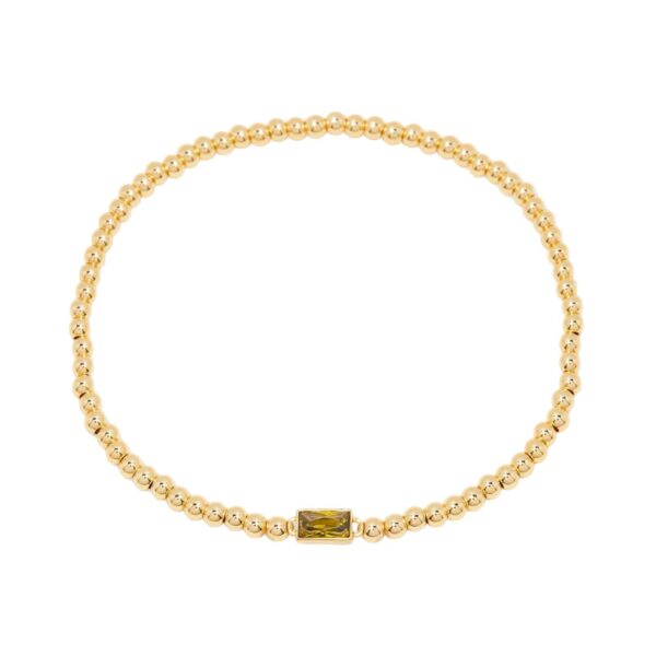 Wholesale Beaded Stretch Gilt Copper Bracelet With Star Flower Heart Charms For Women Everyday Jewelry Accessory