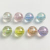 oly-94a950501ba074473e6eba6723b06d06 Wholesale Colorful Transparent Acrylic Round Beads 10mm DIY Craft Supplies for Jewelry Phone Chain Bag Charm Fashion Accessory Gift Resale