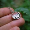 oly-9501984099f9fe2cb3dca69d07690ff3 Wholesale Antique Silver Zinc Alloy Mountain Pine Tree Hollow Pendant Necklace Trendy Jewelry Gift For Women