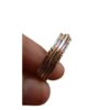 oly-95389c92c4b14ee3274a12c3fe98d861 Wholesale Retro Bohemian Style Geometric Two Tone Women S Ring Alloy Electroplated Jewelry Accessory Party Gift