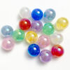 oly-95850b3b5ae752f38bafe1023868ae44 Wholesale 16mm Pink Jelly Acrylic Loose Beads Plated Finish DIY Phone Charm Car Hanging Craft Supply