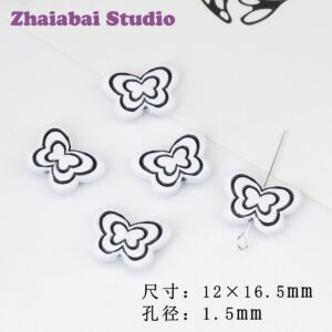 18-white butterfly / Sold by the piece