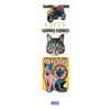 Wholesale 2/8/16pcs Cute Cartoon Doll Motorcycle Cat Bear Rose Text Print Pen and Bookmark Stickers UV DTF Wraps OLY Exclusive