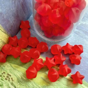 11-red / Size is about 11mm, hole diameter is about 2.1mm