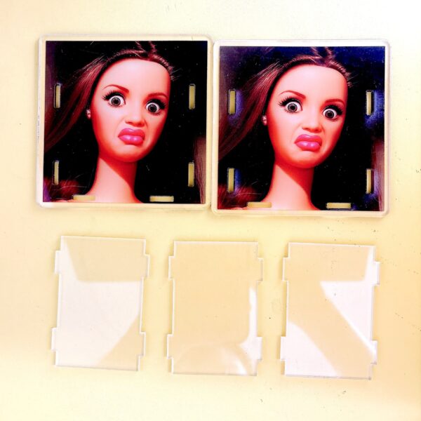 Wholesale Acrylic Pen Holder Halloween Doll Funny Design Desk Organizer For Office Resale