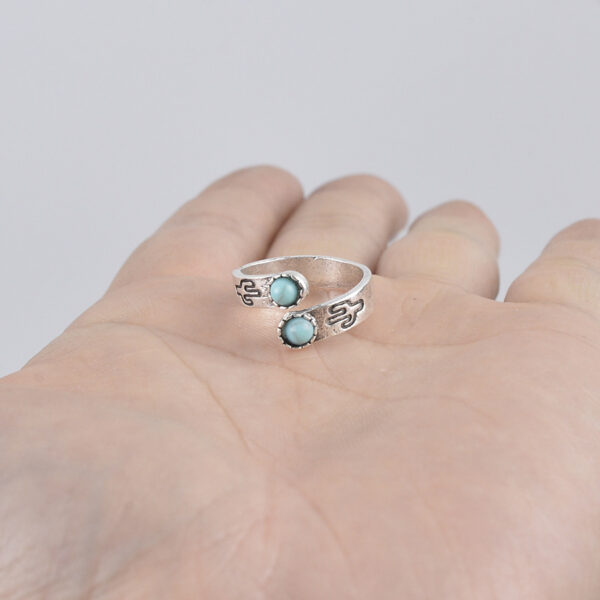 oly-96669794834fbff7032d091bf903bf52 Wholesale Vintage Carved Cactus Open Adjustable Ring Antique Silver Zinc Alloy Women S Fashion Accessory