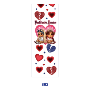 862 / 8pcs / 11*3.2cm