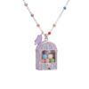 Wholesale Candy Themed Rainbow Circus Tent Beaded Necklace Fairy Tale Style Jewelry Accessory For Gifts