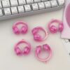 oly-96eeeb2b89055ebe39c2326964fd74b0 Wholesale Acrylic Cream Candy Two-Color Gradient Bead for DIY Phone Charm Earphone Pendant Necklace Jewelry Making Accessory Chic Boutique Resale