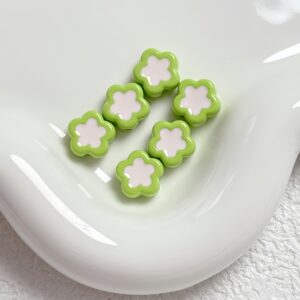 06-fruit green / Size is about 12mm, hole diameter is about 2mm