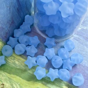 06-blue / Size is about 11mm, hole diameter is about 2.1mm