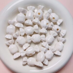 05-White / The size is about 15 * 31mm. Aperture 3.8mm