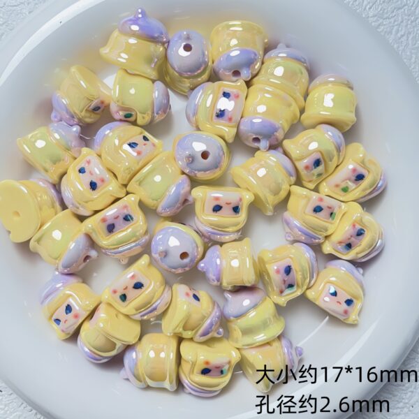 oly-982d098e038d83b8730f50b0e56b154a Wholesale UV Colorful Cartoon Resin 3D Loose Beads for DIY Phone Charm Keychain Jewelry Making