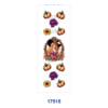 Wholesale 2/8/16pcs Autumn Floral Princess Witch Pattern Pen and Bookmark Stickers UV DTF Wraps OLY Exclusive