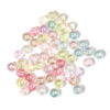 Wholesale Trendy Acrylic Colorful AB Round Beads for DIY Jewelry Making Phone Charm Necklace Bracelet