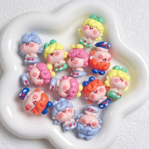 Wholesale Silicone Cartoon Lilith Loose Beads for DIY Phone Charm Keychain Jewelry Accessory