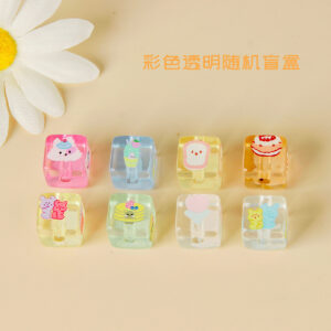 01-Color Transparent Mix / Size: 13mm, Aperture: 4.3mm