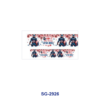 Wholesale 8pcs Multi style Figure Sunflower Text Pattern 3oz Cup Stickers Wrap OLY Exclusive